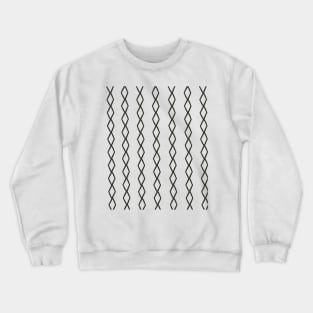 Mudcloth Pattern Minimalist  Abstract  Geometric Shapes Boho  Pattern Crewneck Sweatshirt